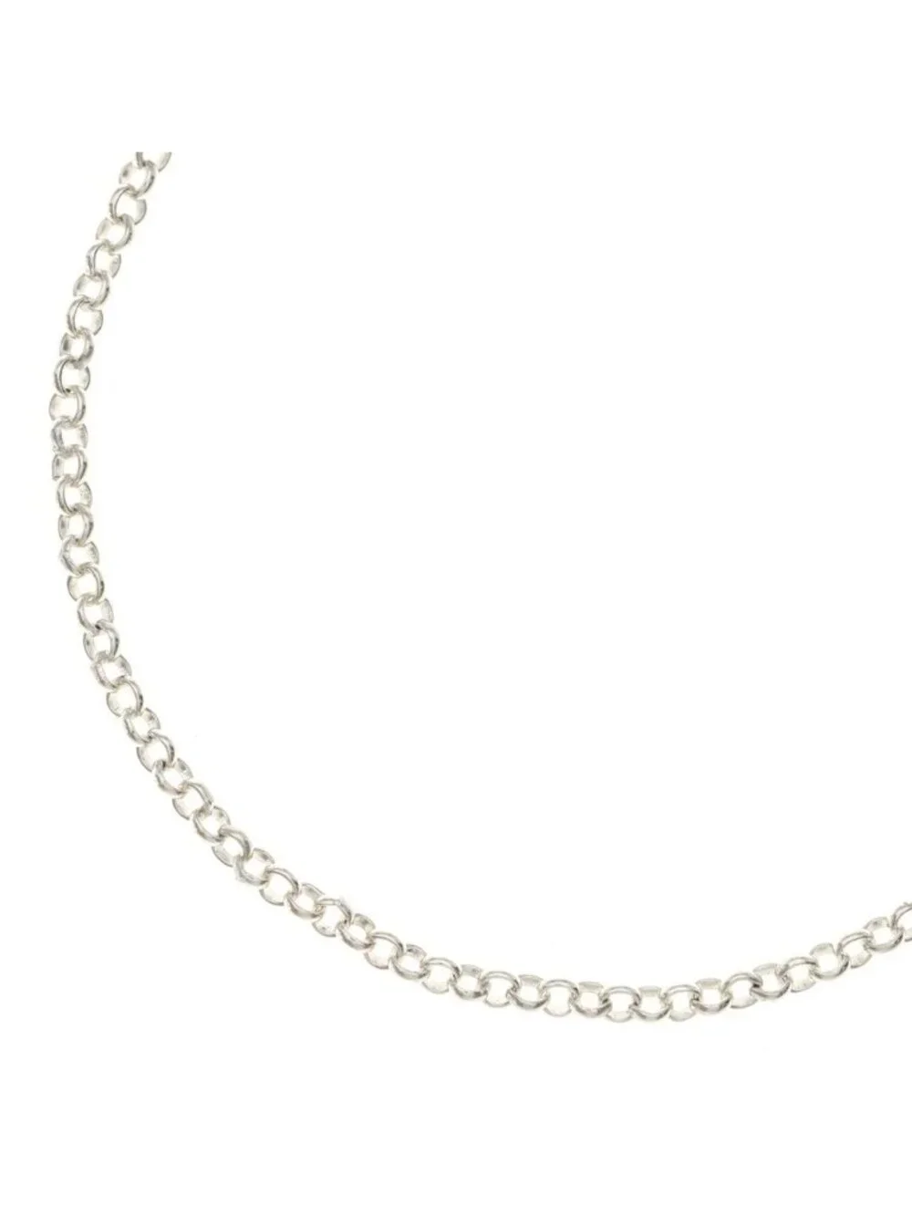 Chrome Hearts Neckchain Roll Chain Necklace Silver
